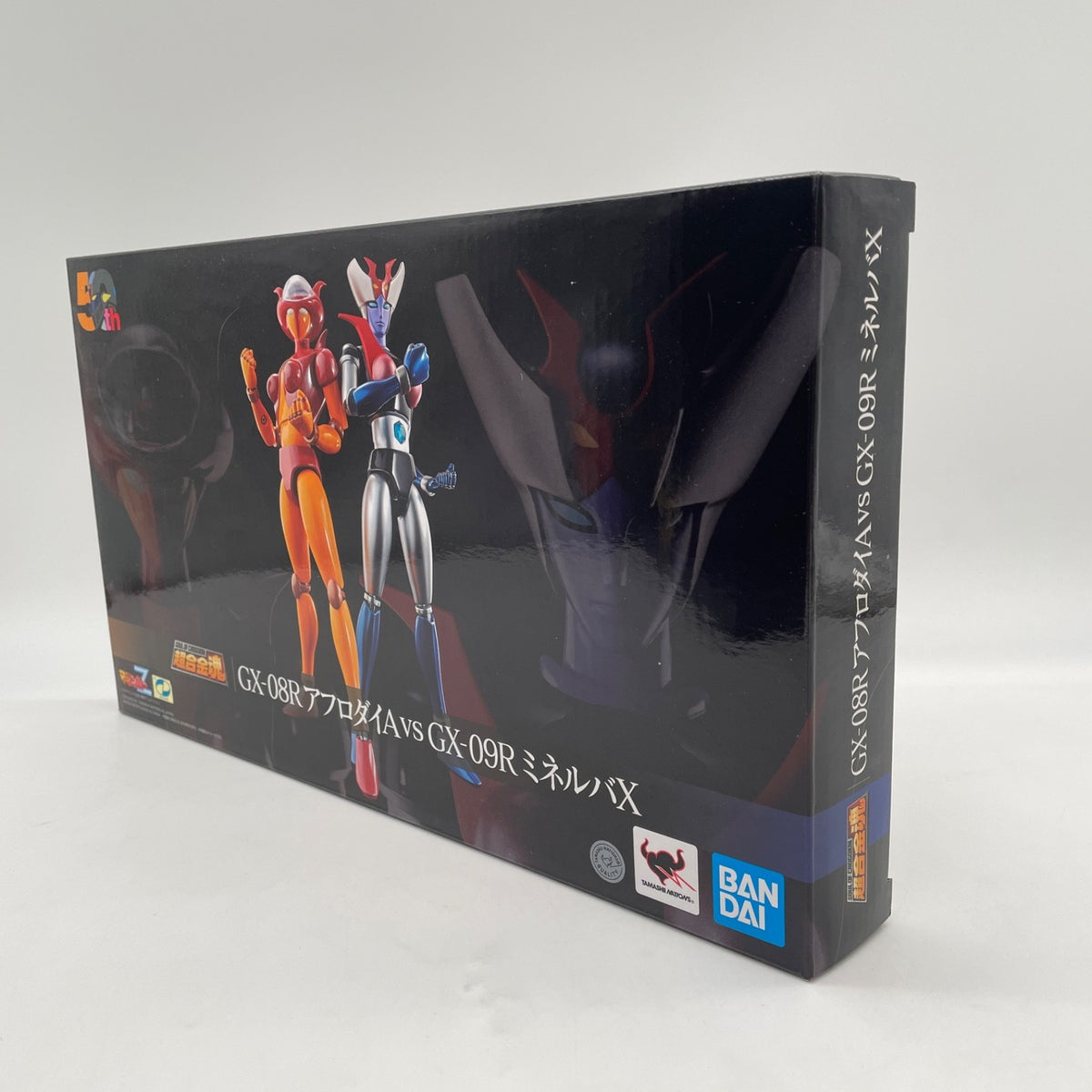 Soul of Chogokin Mazinger Z GX-08R Afrodai A vs GX-09R Minerva X Figure BANDAI