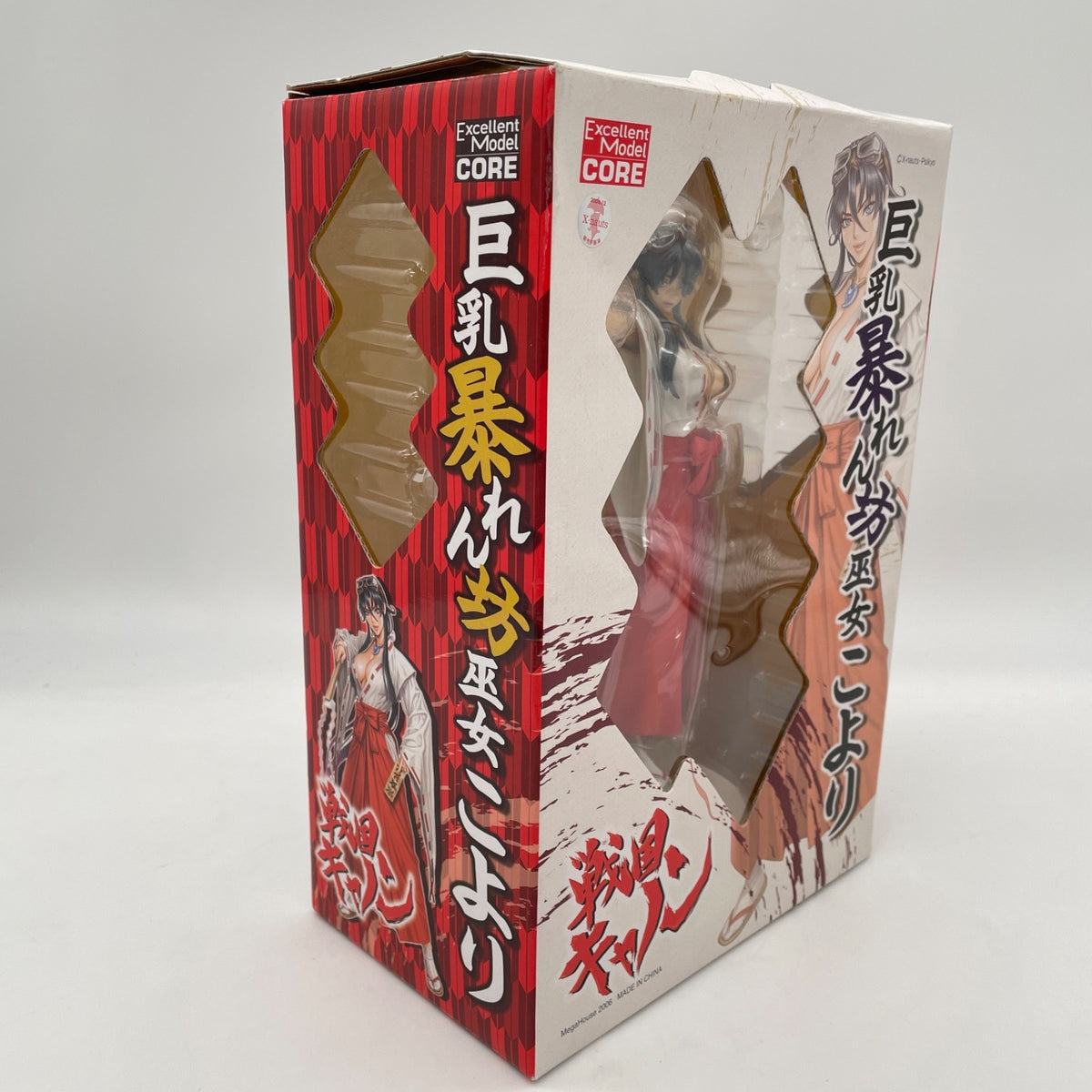 Sengoku Cannon Big Rowdy Miko Koyori Figure Excellent Model CORE Megahouse