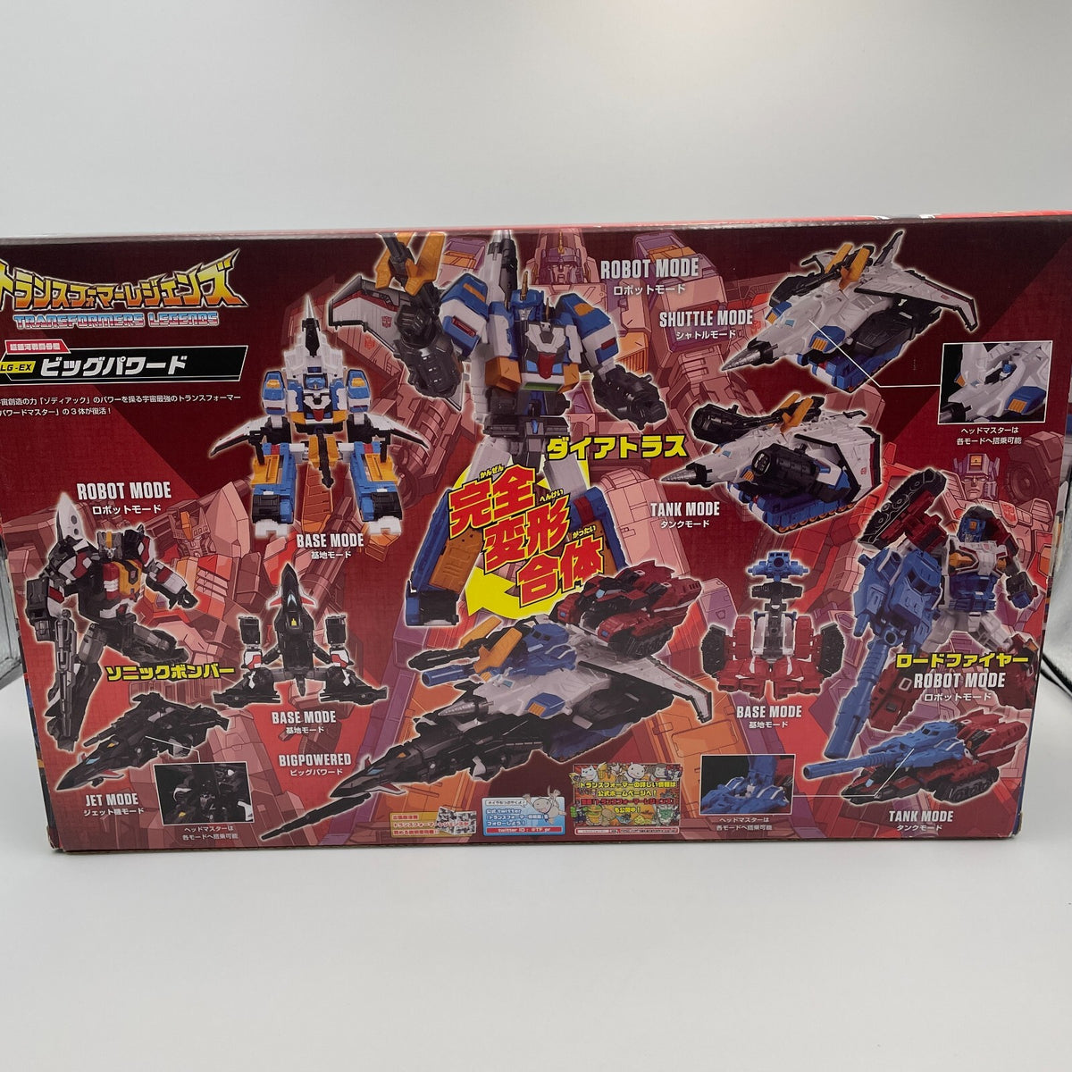 TAKARA TOMY LG-EX Big Powered Action Figure Transformers Legends