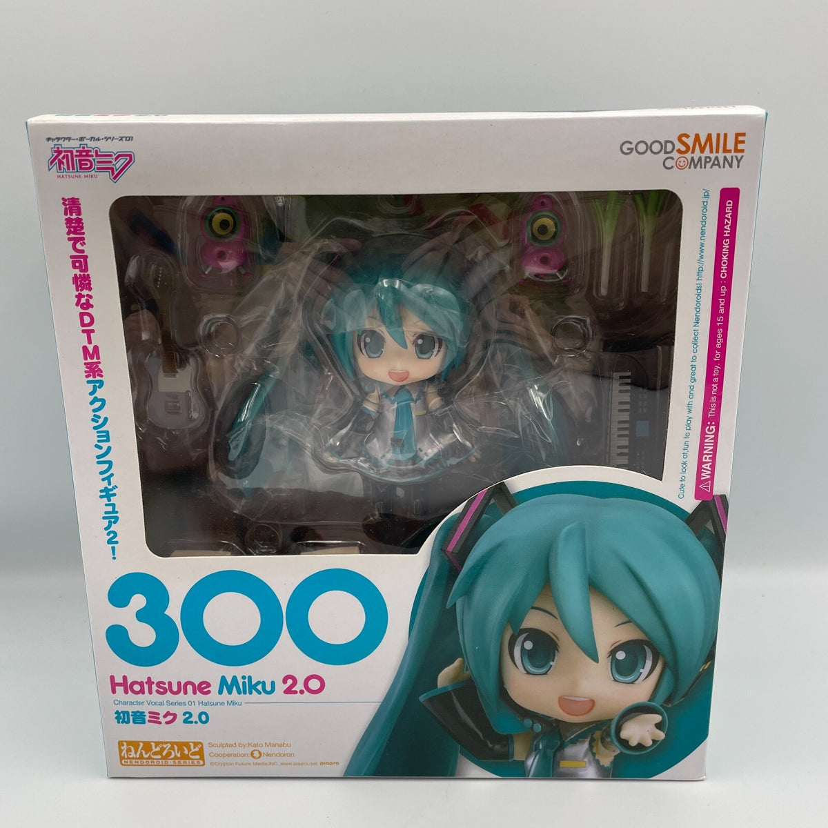 Nendoroid Hatsune Miku 2.0 Action Figure #300 Character Vocal Series 01 GSC