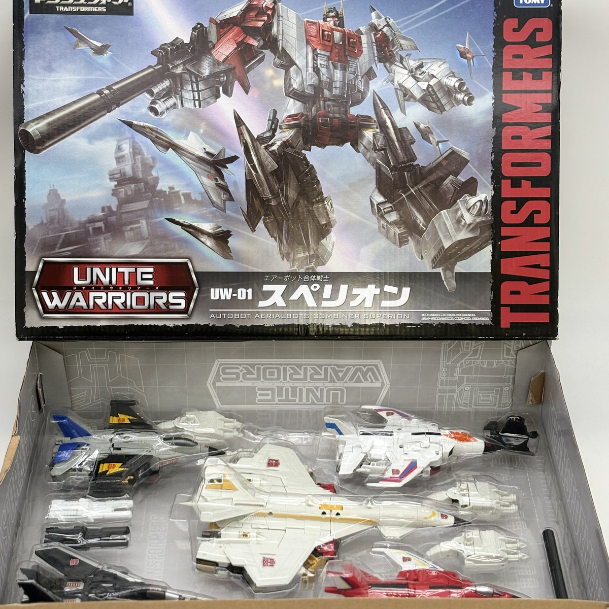 Transformers Unite Warriors UW01 Superion Action Figure Takara Tomy Toy