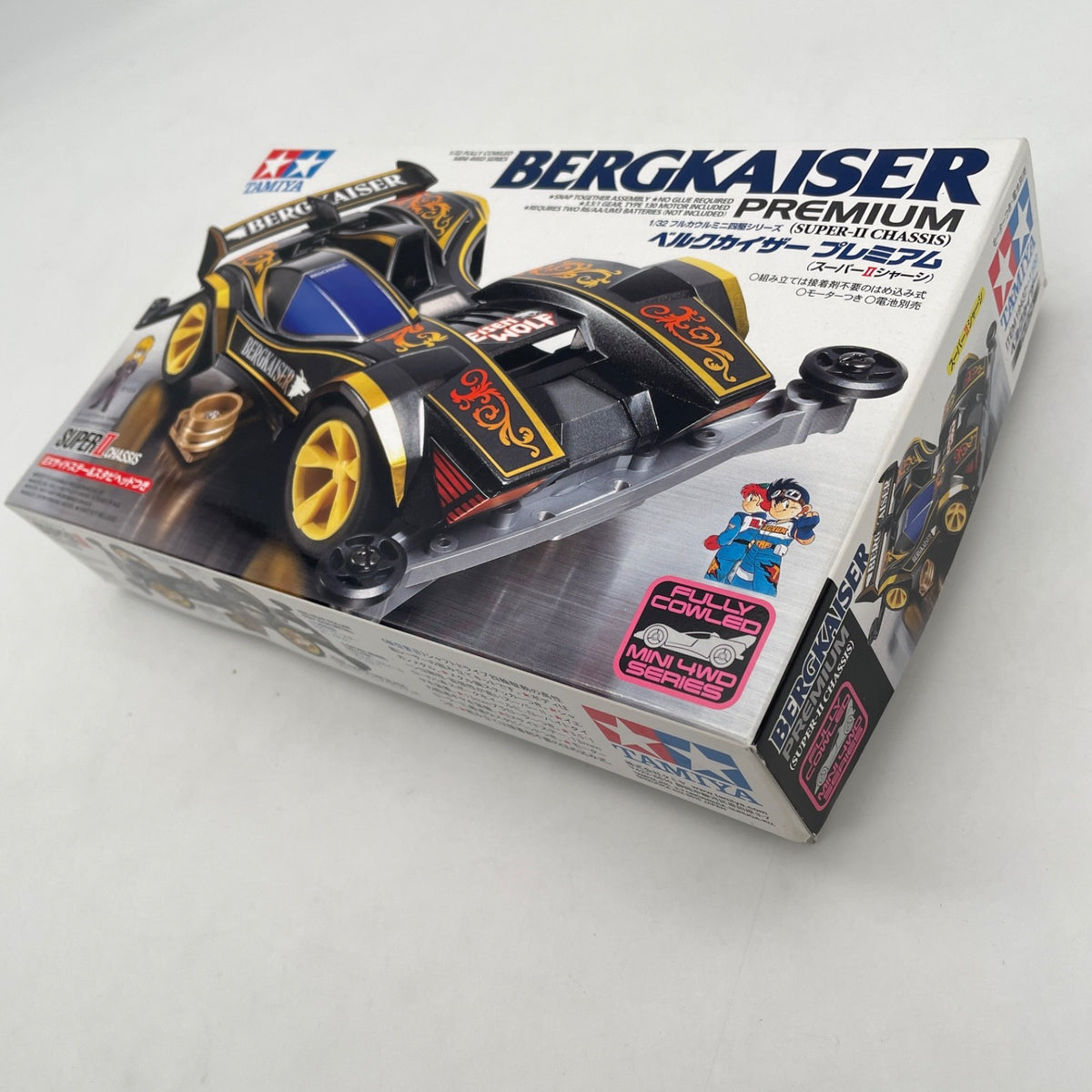 Tamiya Full Cowl Mini 4WD Series No.37 Bergkaiser Premium Super II Chassis JP