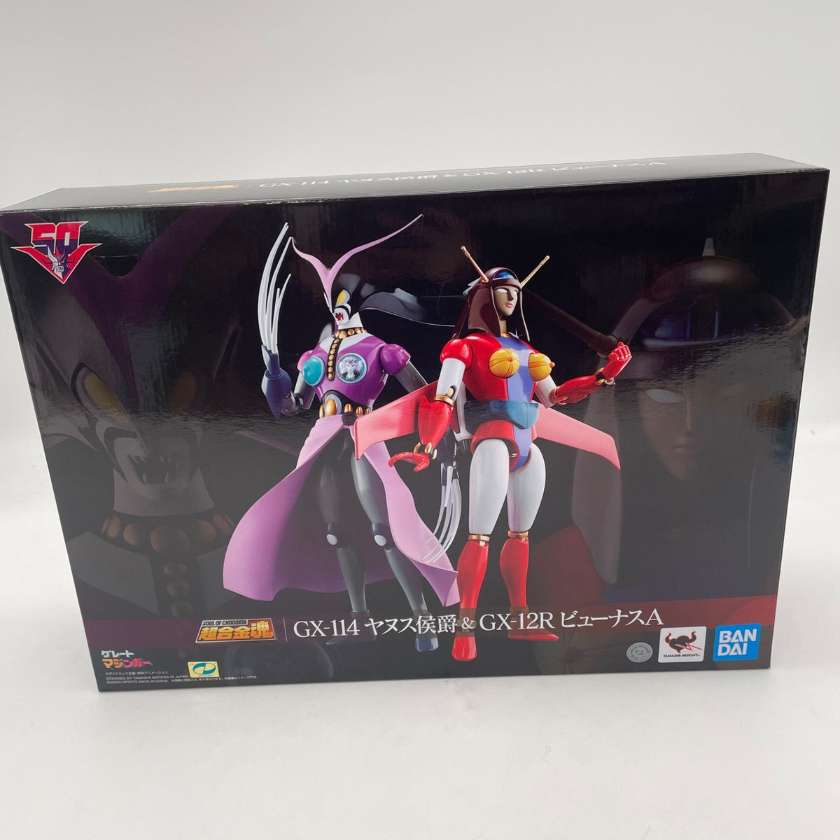 Soul of Chogokin GX-114 Great Mazinger Janus & GX-12R Venus A Figure BANDAI
