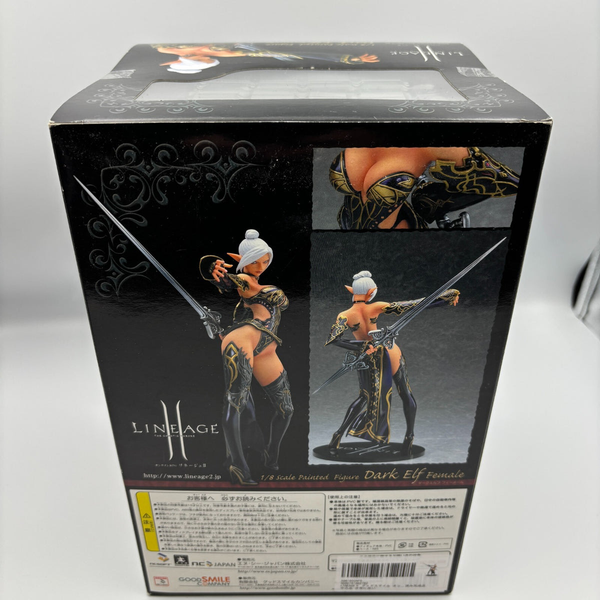 LINEAGE II 2 Dark Elf female 1/8 PVC FigureLimited Good Smile Company Japan Toy