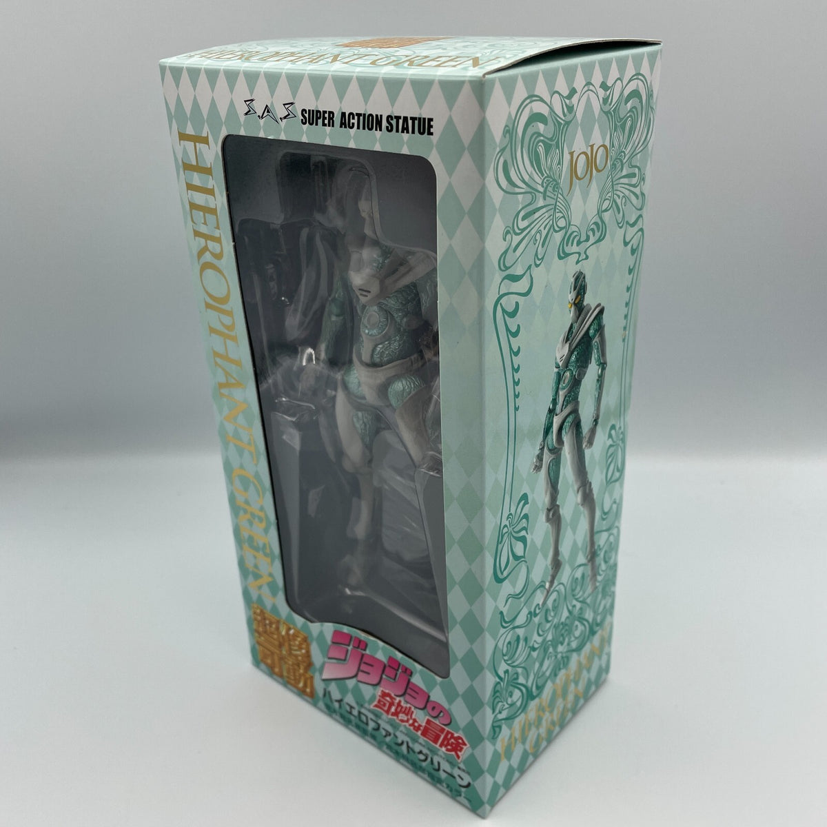 Super Action Statue JoJo's Bizarre Adventure Part 3 Hierophant Green Figure SAS