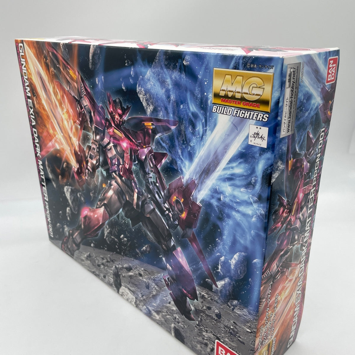 BANDAI MG 1/100 Gundam Build Fighters Gundam Exia Dark Matter Plastic Model