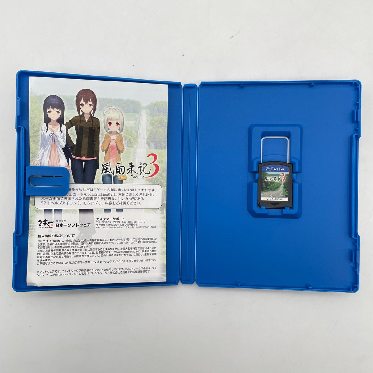 PS Vita Fuuraiki 3 Nippon Ichi Software Sony PlayStation PSV Japan Import