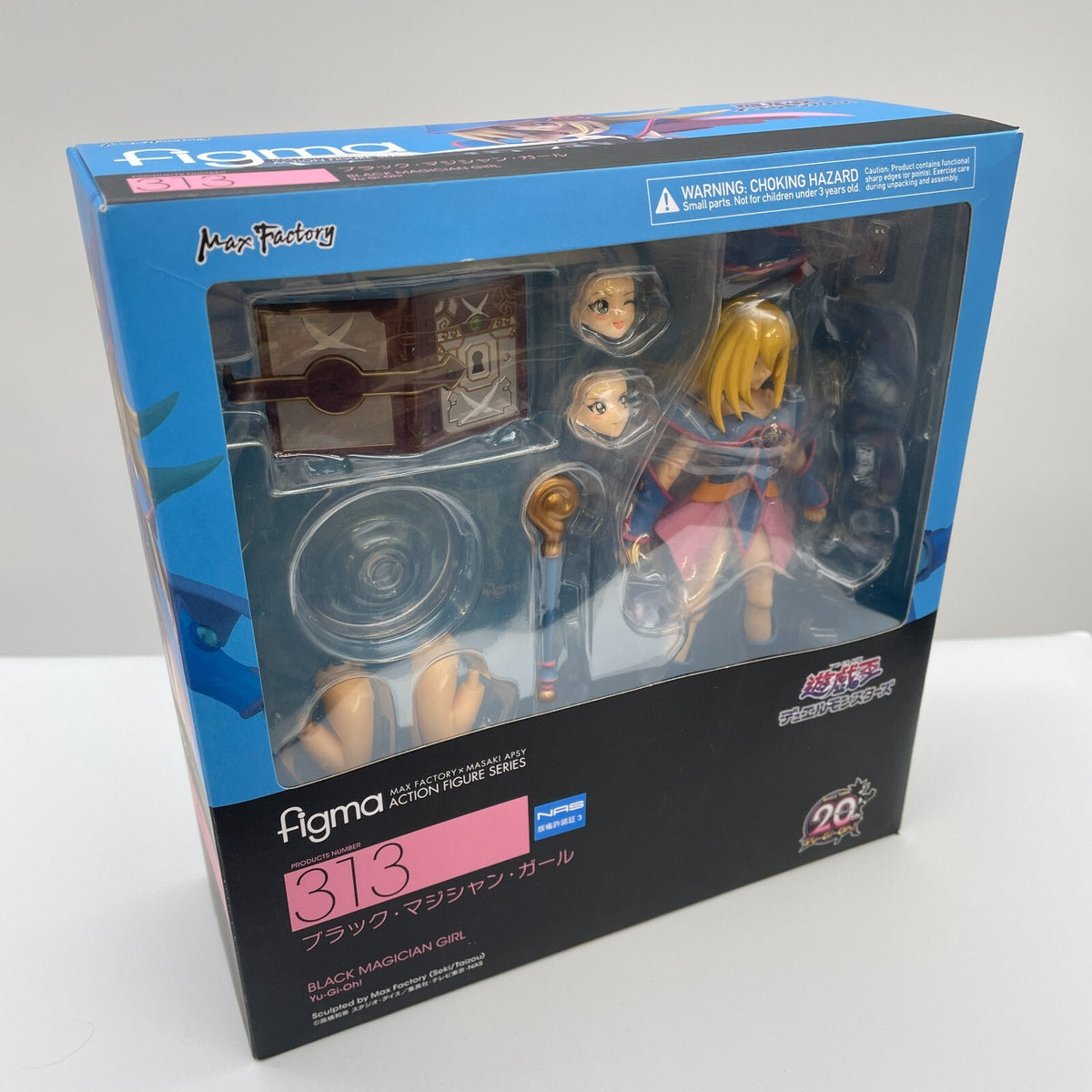 Max Factory figma Yu-Gi-Oh! Duel Monsters Dark Black Magician Girl Figure Toy