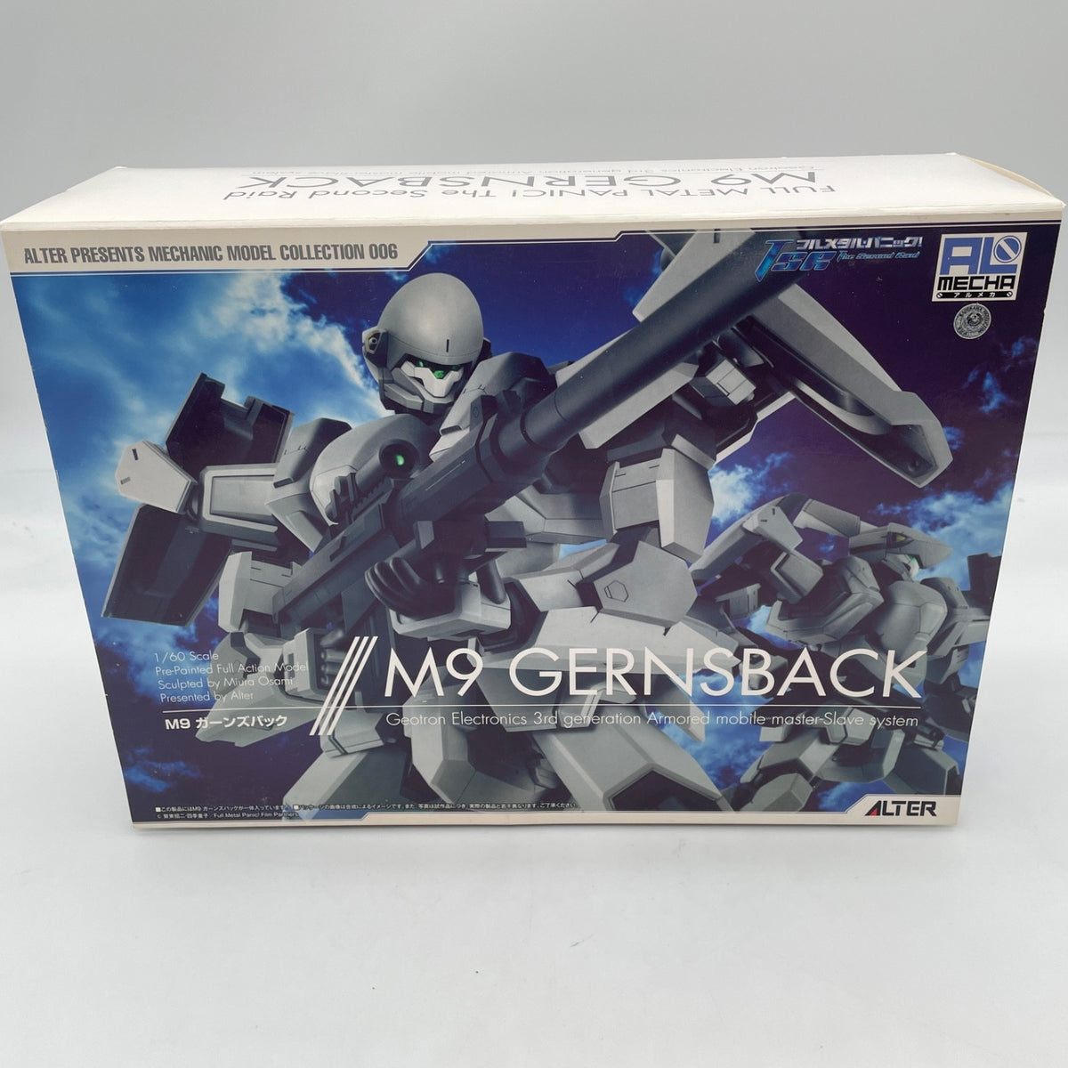 Full Metal Panic! The Second Raid M9 Gernsback 1/60 Action Figure ALTER Japan