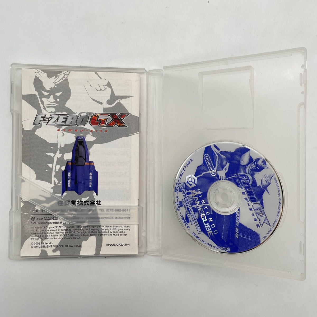 Nintendo Gamecube F-Zero GX w/ Cartridge, Case, Manual Japan Import