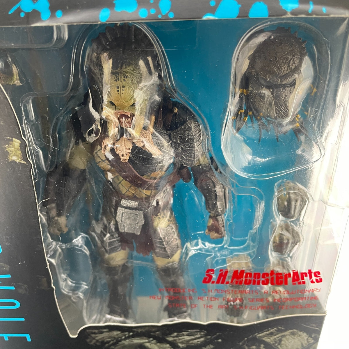S.H. Monster Arts Predator Wolf Figure Alien Vs Predator Bandai From Japan Toy