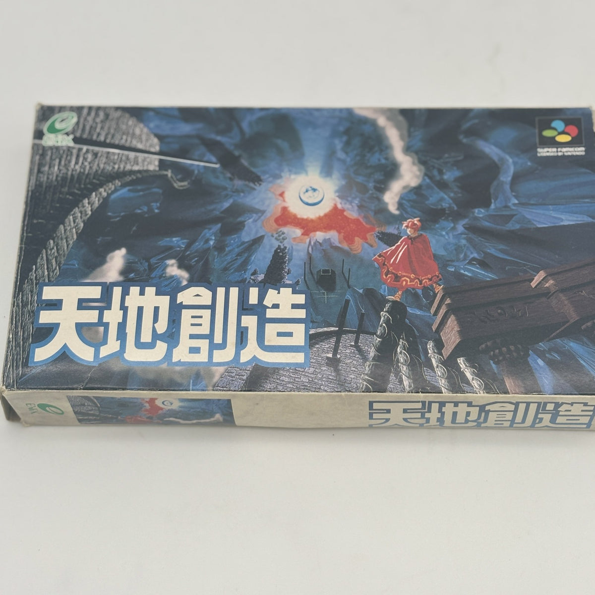 Nintendo Super Famicom Terranigma Creation Tenchi Sozo SFC Action RPG Japan Box