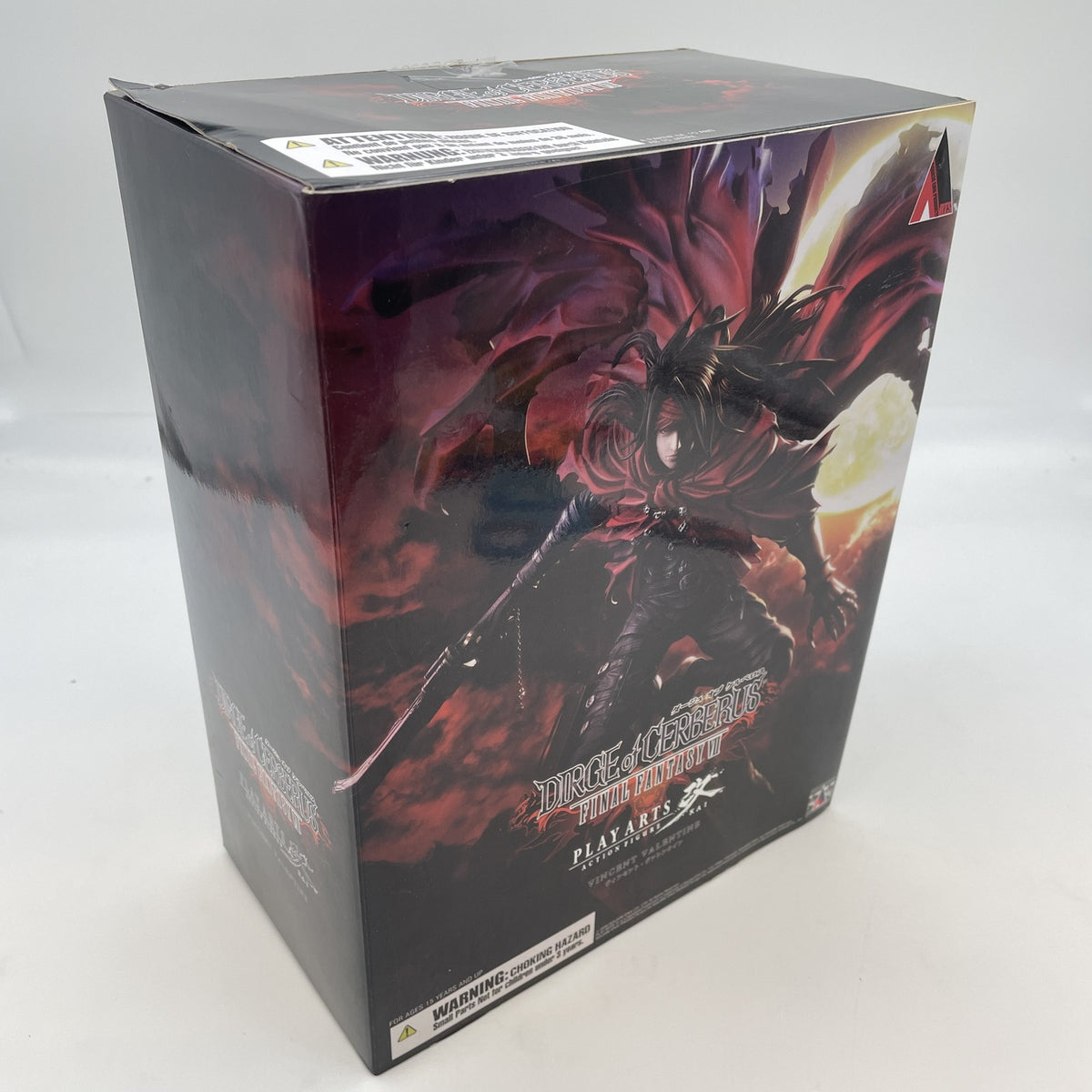 PLAY ARTS Kai Vincent Valentine Figure Final Fantasy VII Dirge of Cerberus