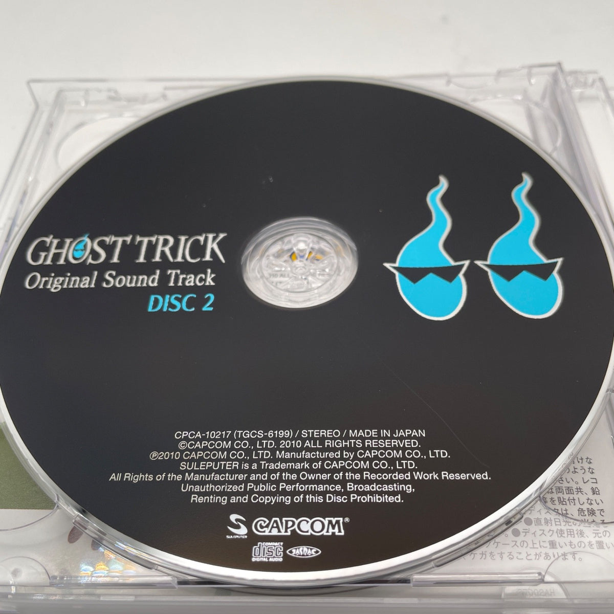 Ghost Trick Original Sound Track e-Capcom limited CD 2-disc set Japan Game Music