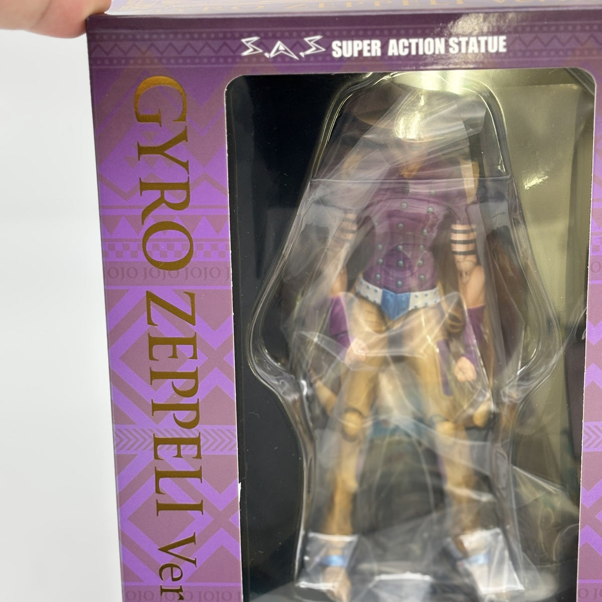 Super Action Statue JoJo's Bizarre Adventure 7th part Gyro Zeppeli 1.5 Figure