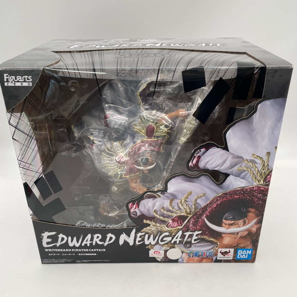 Figuarts Zero One Piece Edward Newgate White Beard Pirates Captain Figure BANDAI