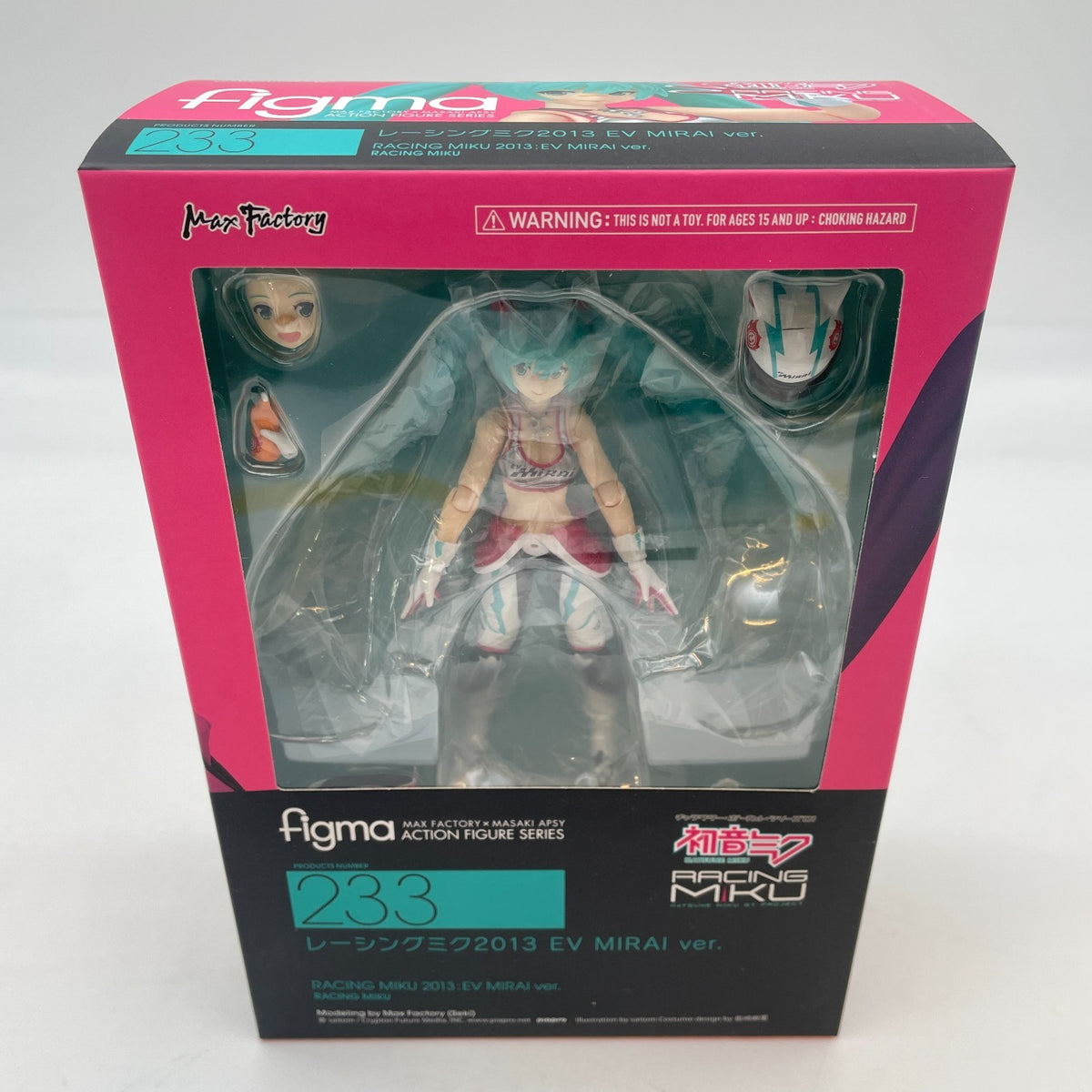 figma Racing Miku 2013 EV MIRAI ver. Figure Max Hatsune Miku Japan