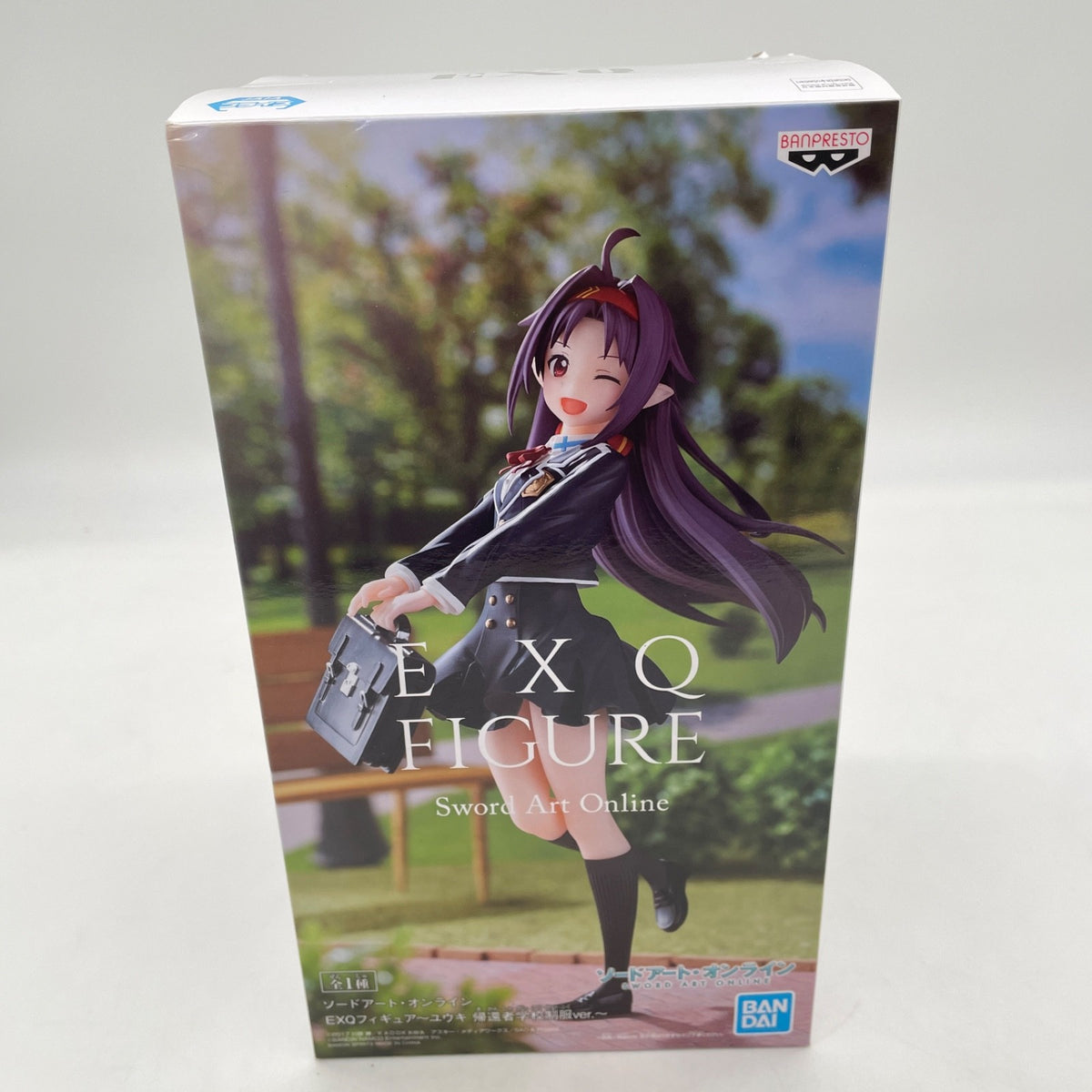 Yuuki Return School Uniform Ver. EXQ Figure Sword Art Online Banpresto