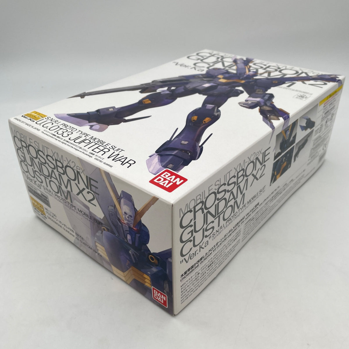 MG 1/100 XM-X2ex Cross Bone GUNDAM X2 Custom Ver. Ka Limited Edition Kit