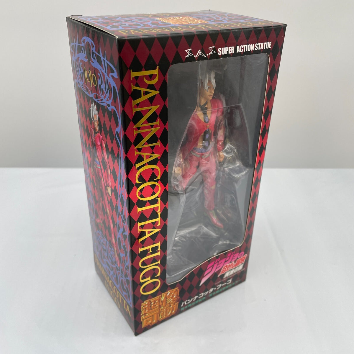 Medicos Super Action Statue Jojos Bizarre Adventure 5 Pannacotta Fugo Figure SAS