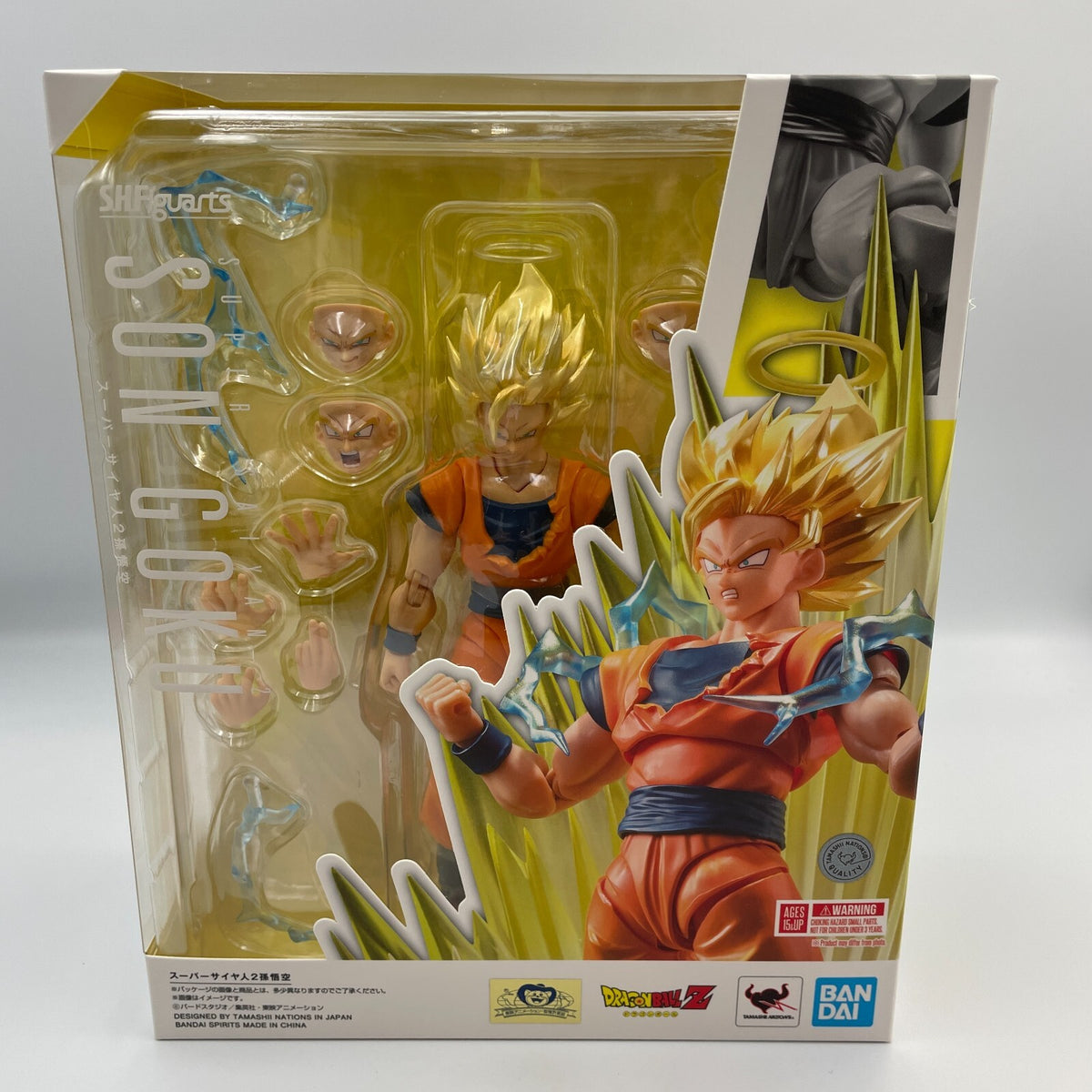S.H.Figuarts Dragon Ball Z Super Saiyan 2 Son Goku Action Figure