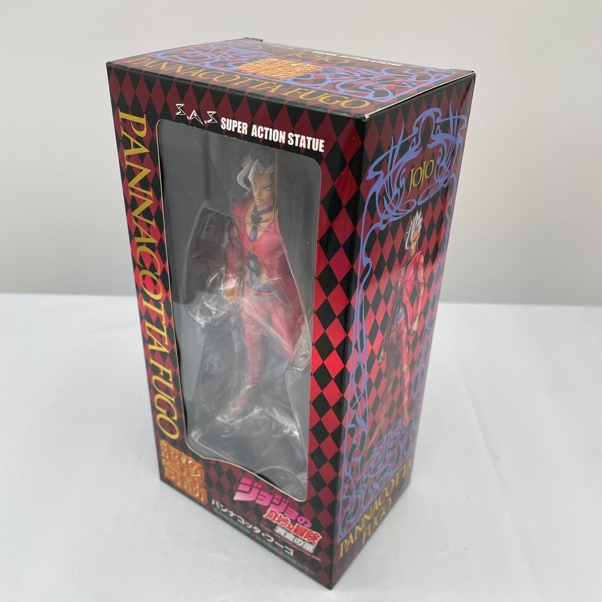 Medicos Super Action Statue Jojos Bizarre Adventure 5 Pannacotta Fugo Figure SAS
