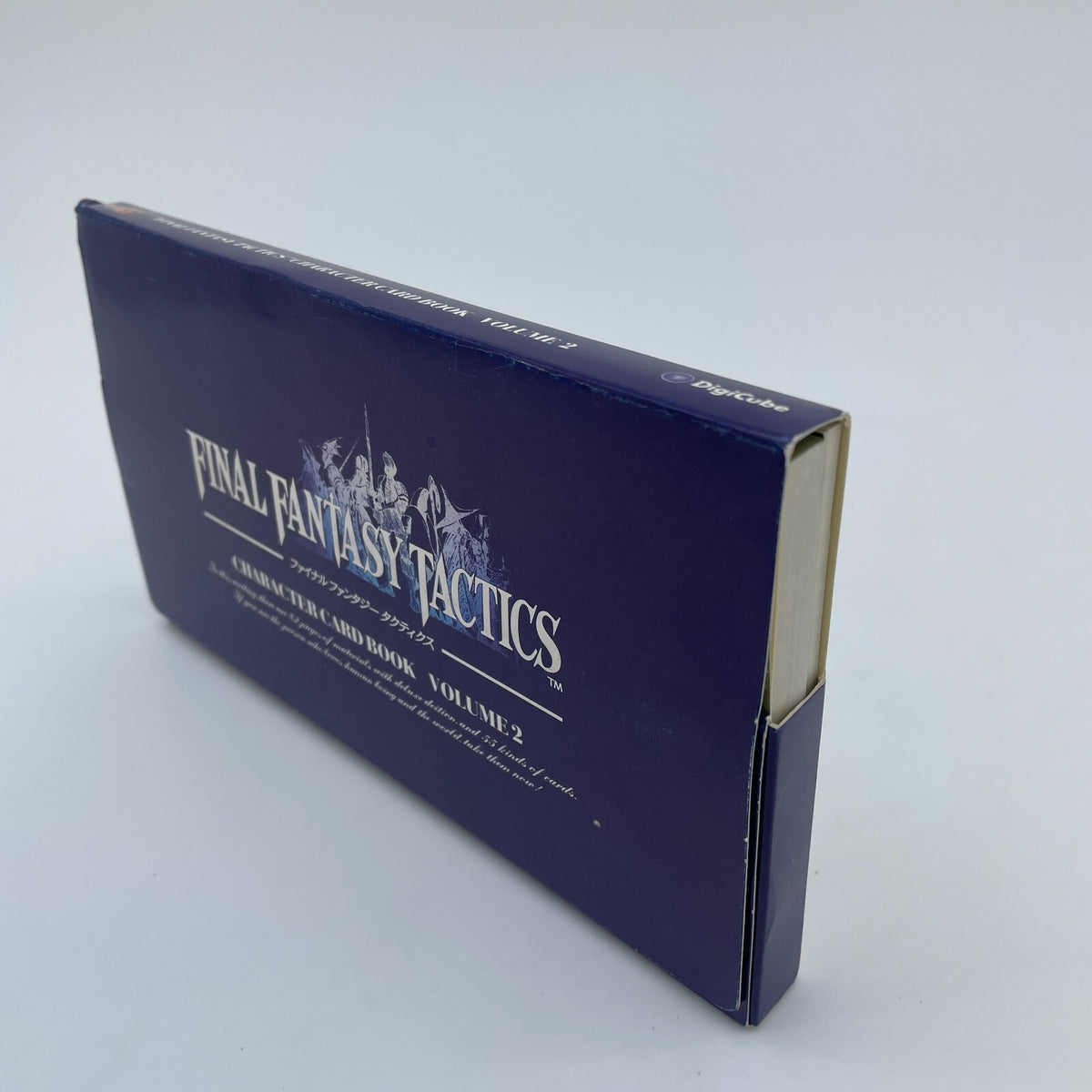 Final Fantasy Tactics character card book Vol.1 English 1997