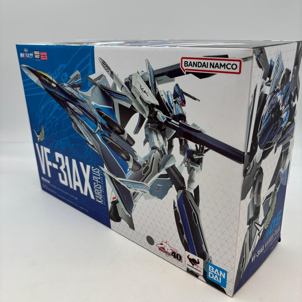 DX Chogokin Macross VF-31AX Kairos Plus Hayate Immelmann USE BANDAI