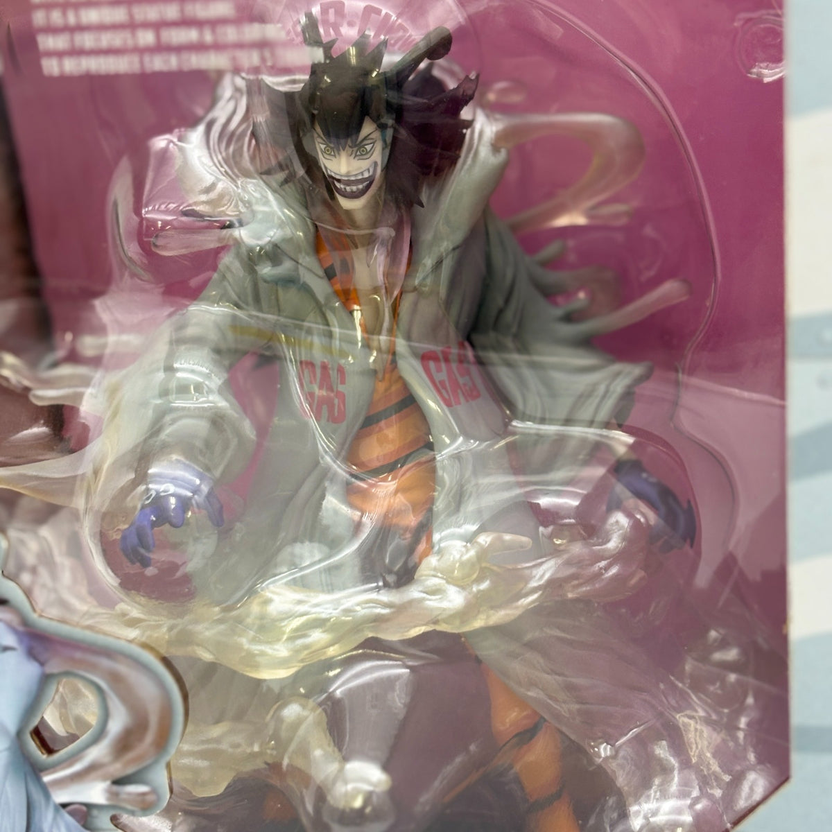 Figuarts ZERO Caesar Clown Action Figure One Piece Punk Hazard BANDAI