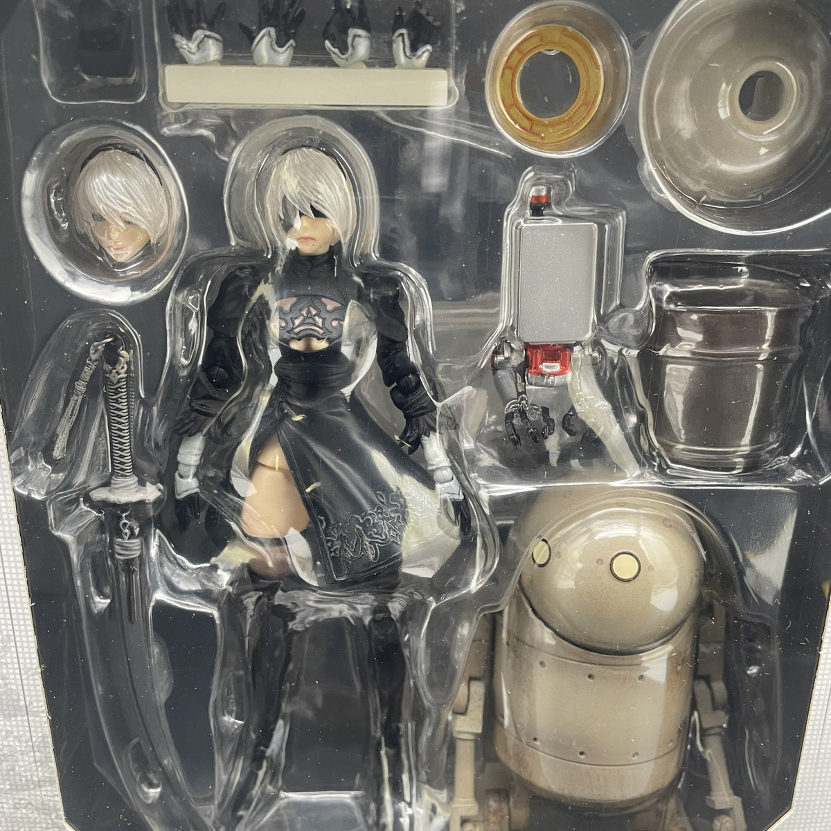 NieR: Automata 2B & Machine Action 2 Figure Set Square Enix BRING ARTS Japan