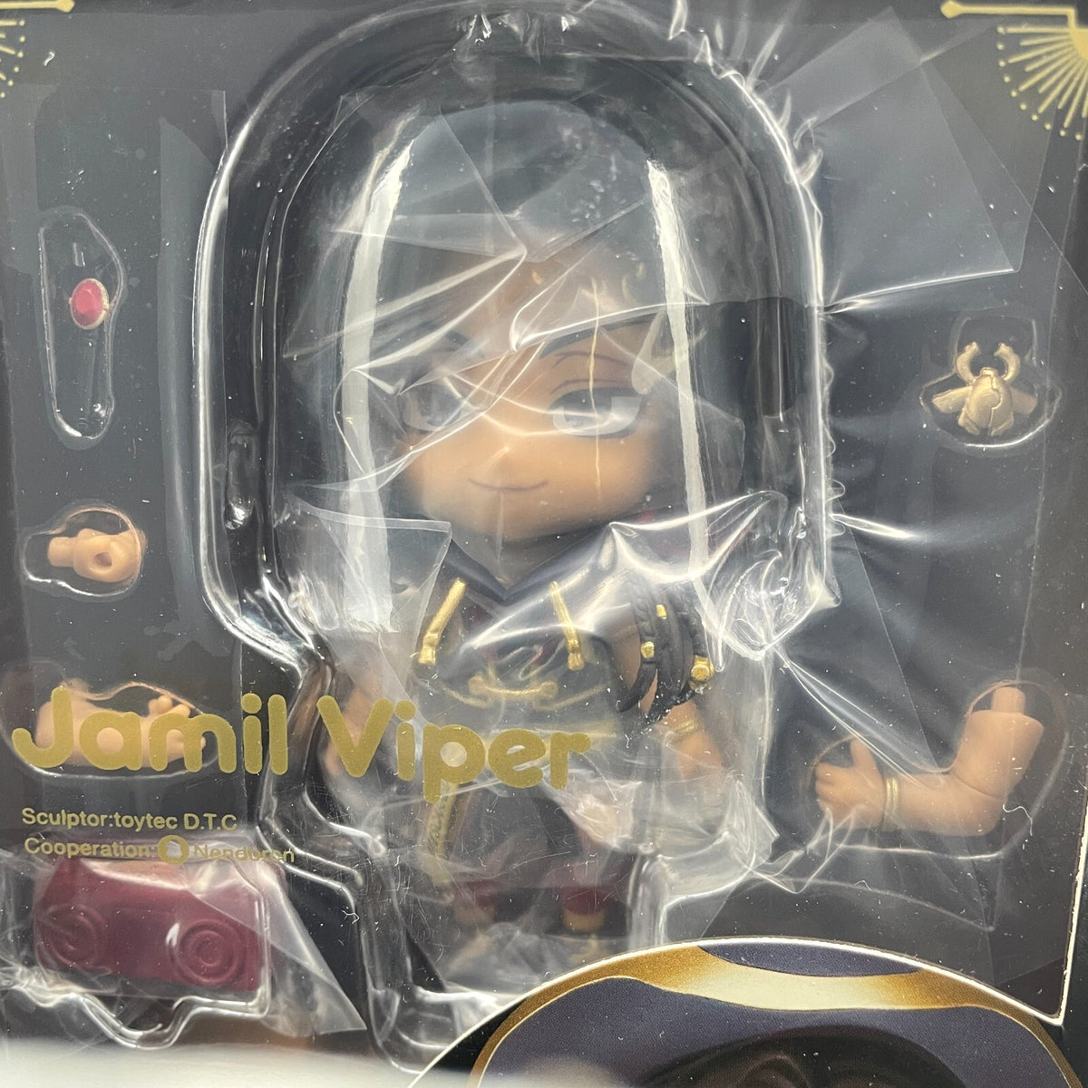 Nendoroid Disney Twisted Wonderland Jamil Viper Action Figure #1941 Orange Rouge