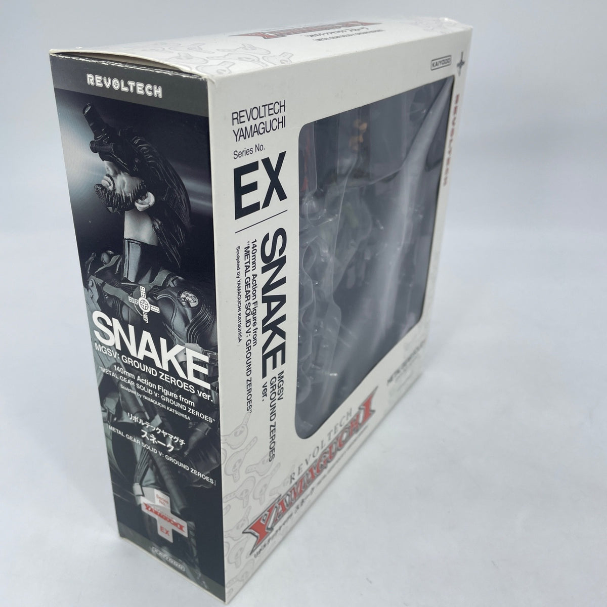 Kaiyodo Revoltech Yamaguchi Metal Gear Solid 5 Snake Ground Zeros ver. EX Figure
