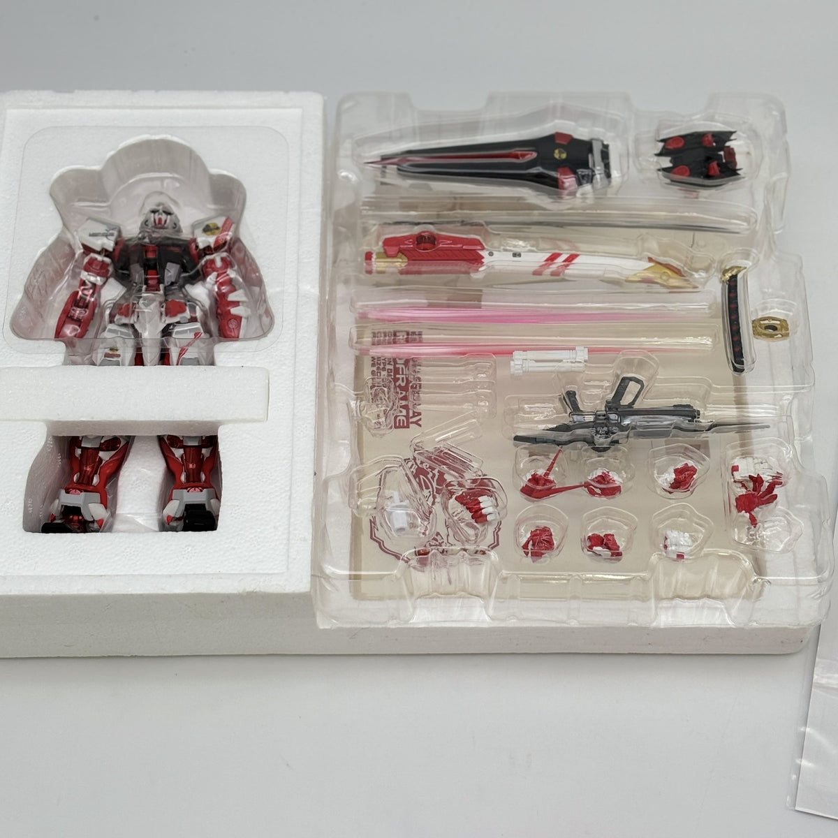 BANDAI METAL BUILD Mobile Suit Gundam SEED ASTRAY Red Frame 180mm Action Figure