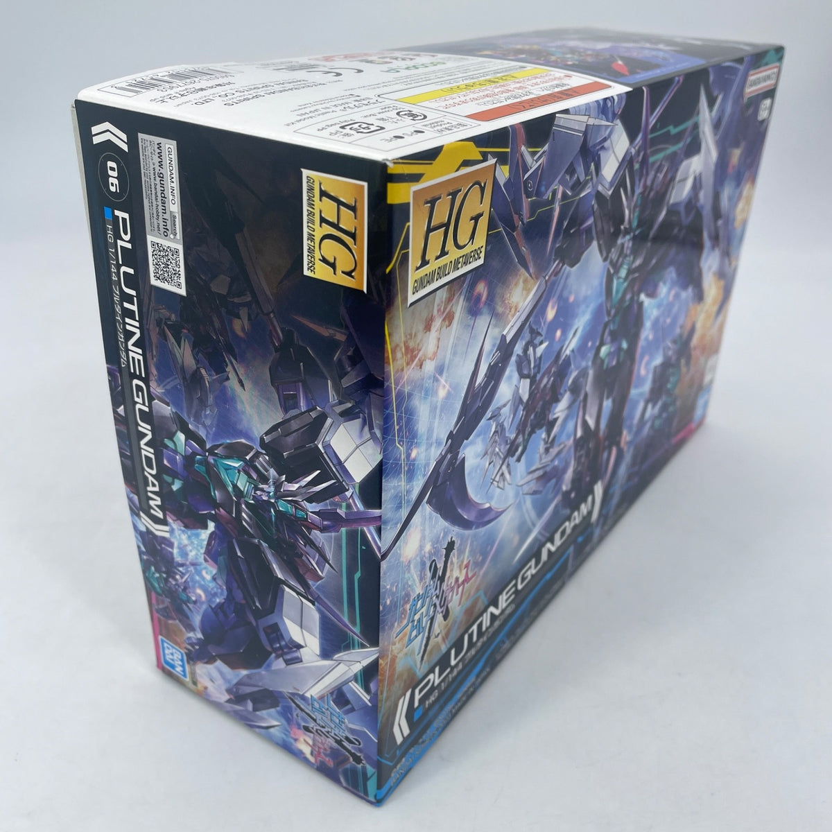 BANDAI HG Gundam Build Metaverse 1/144 PLUTINE Gundam Plastic Model Kit JP