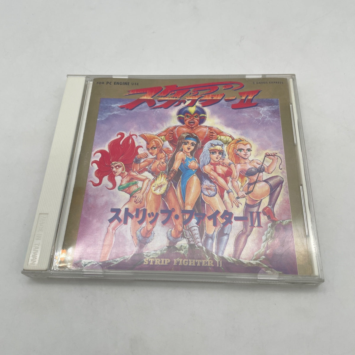 PC Engine HuCARD STRIP FIGHTER II 2 Japan Retro Game