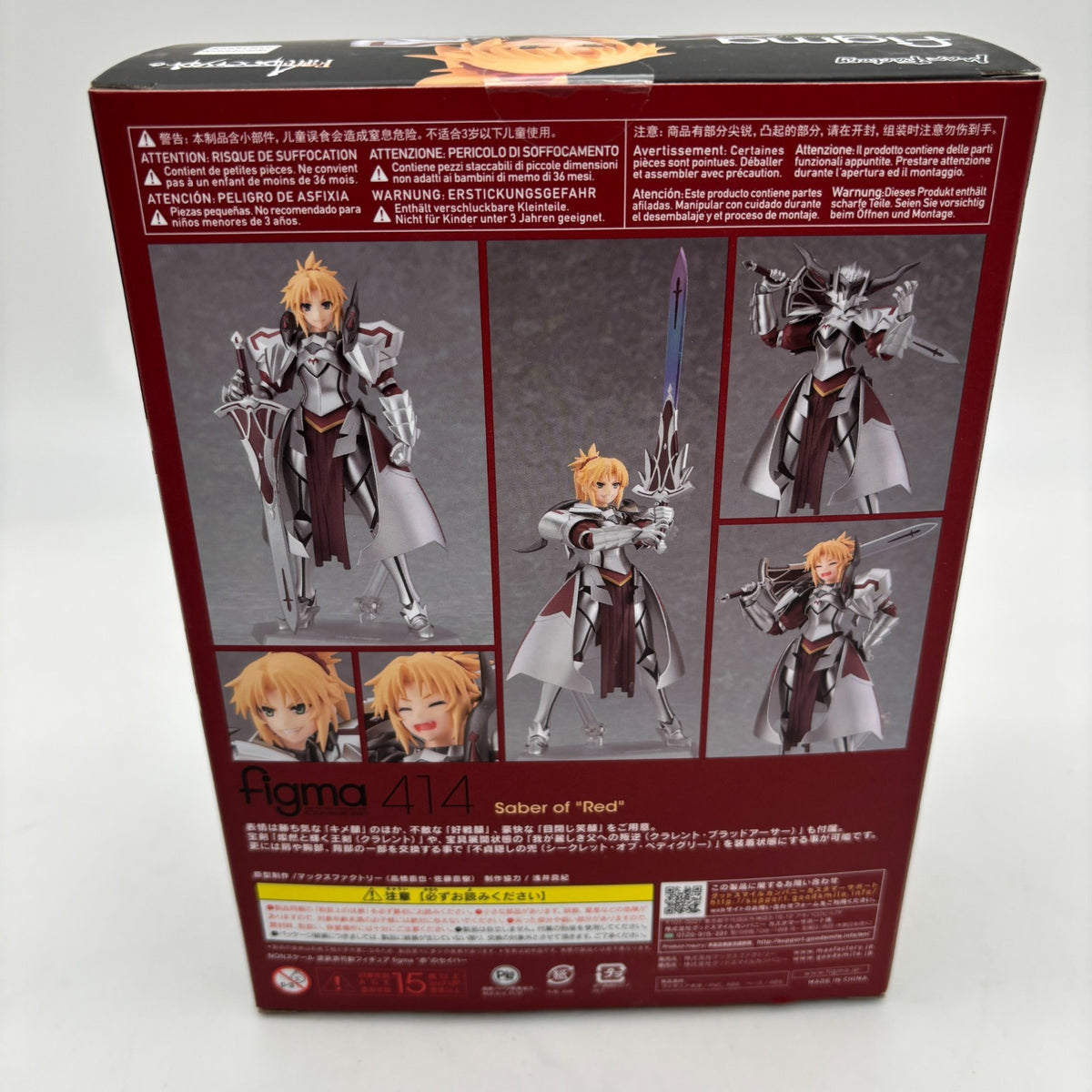 figma Saber of Red Action Figure #414 'Fate/Apocrypha Max Factory