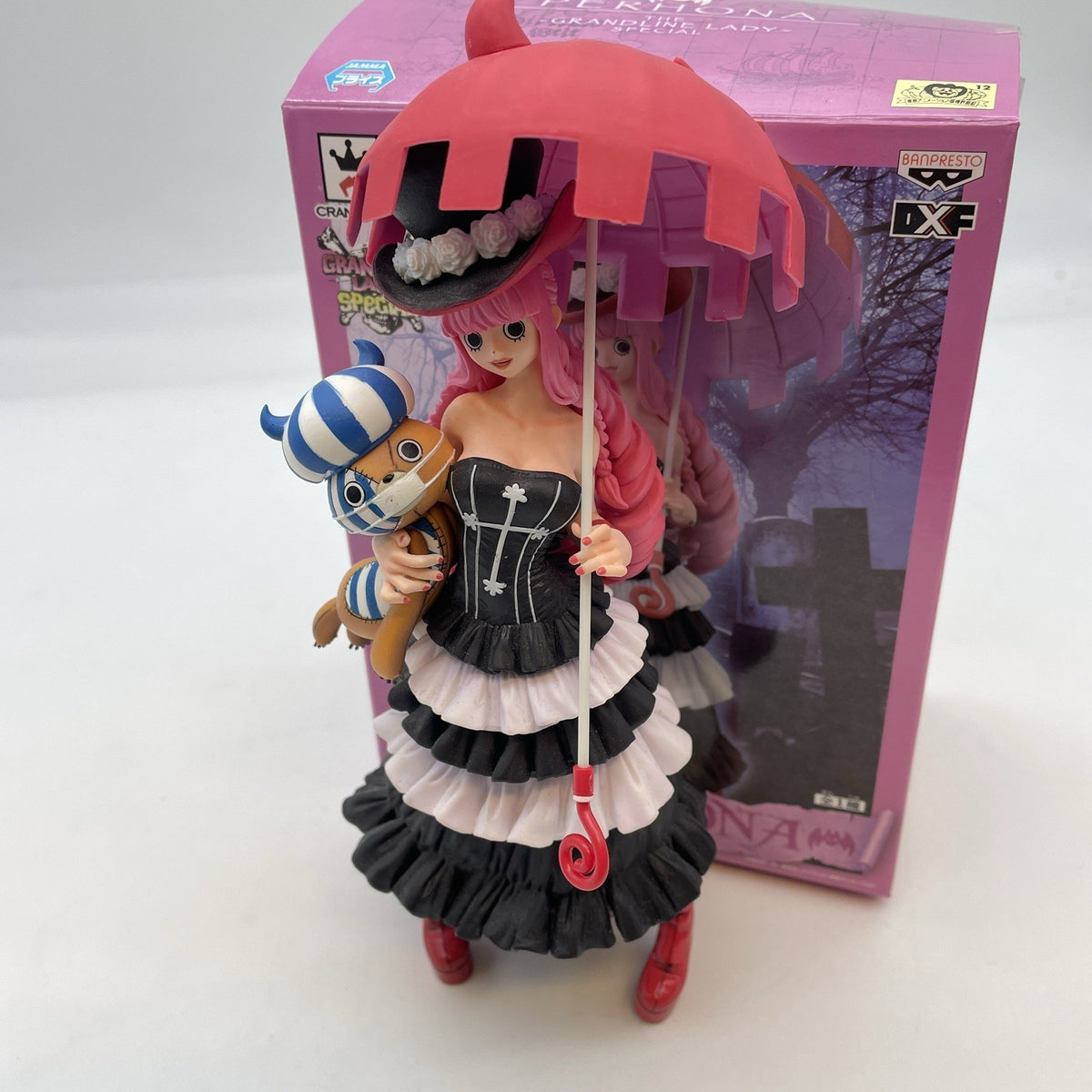 One Piece DXF The Grandline Lady Special Perona PVC Figure Banpresto Japan Toy