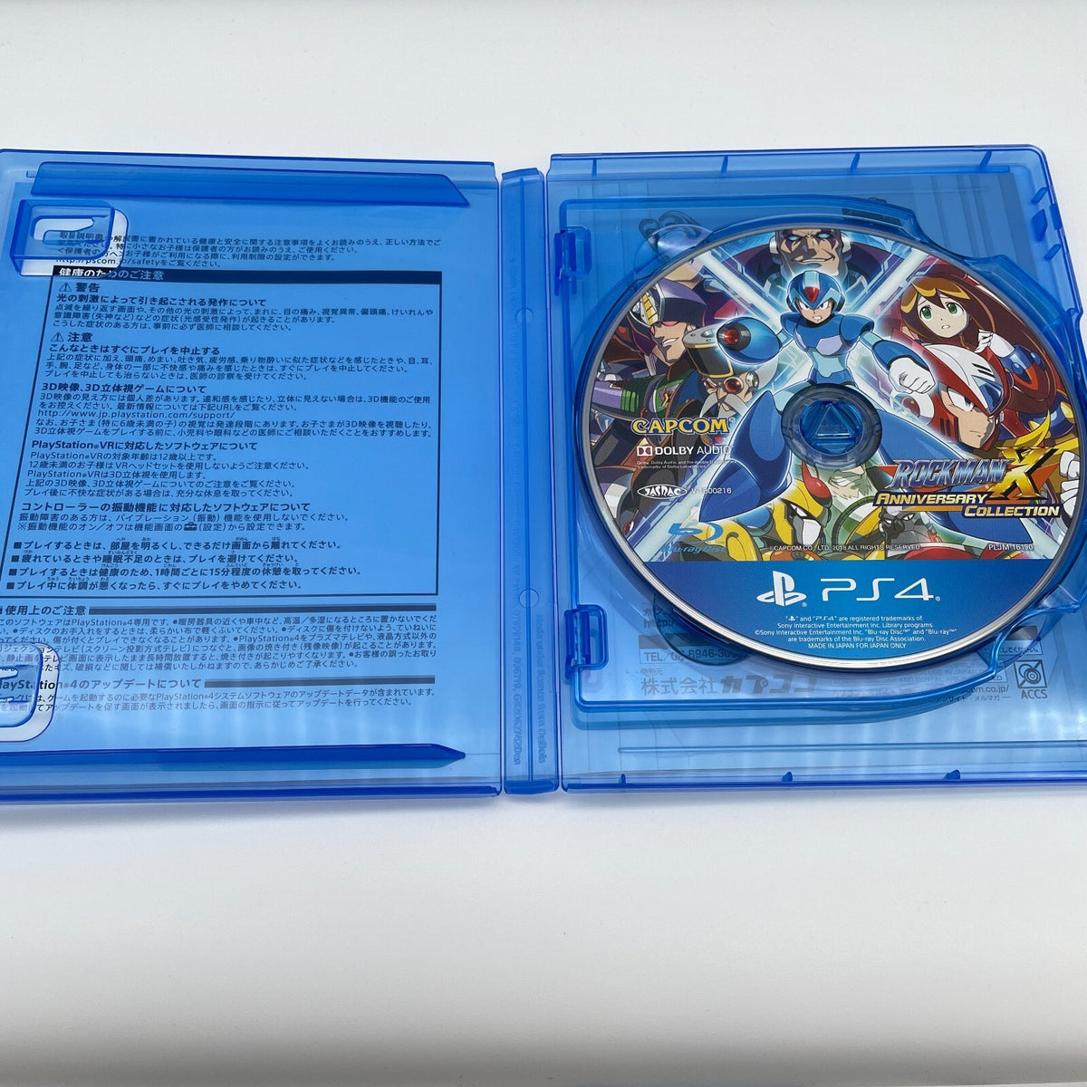 PS4 Rockman Megaman X Anniversary Collection 1 + 2 Japanese Ver. PlayStation 4