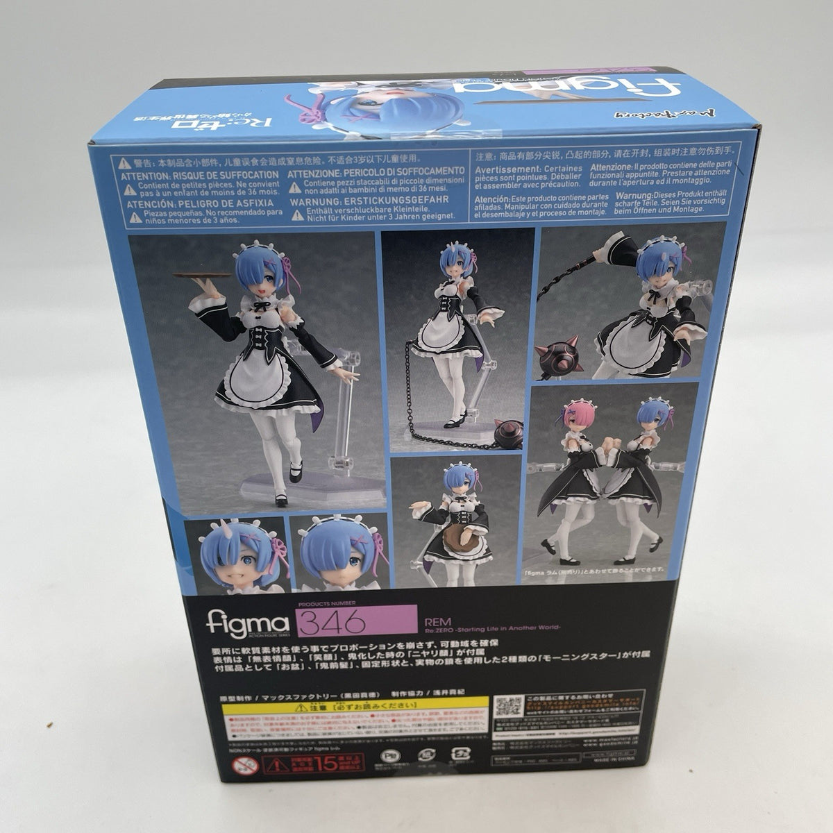figma Re:ZERO Starting Life in Another World Rem Figure #346 Max Factory Japan