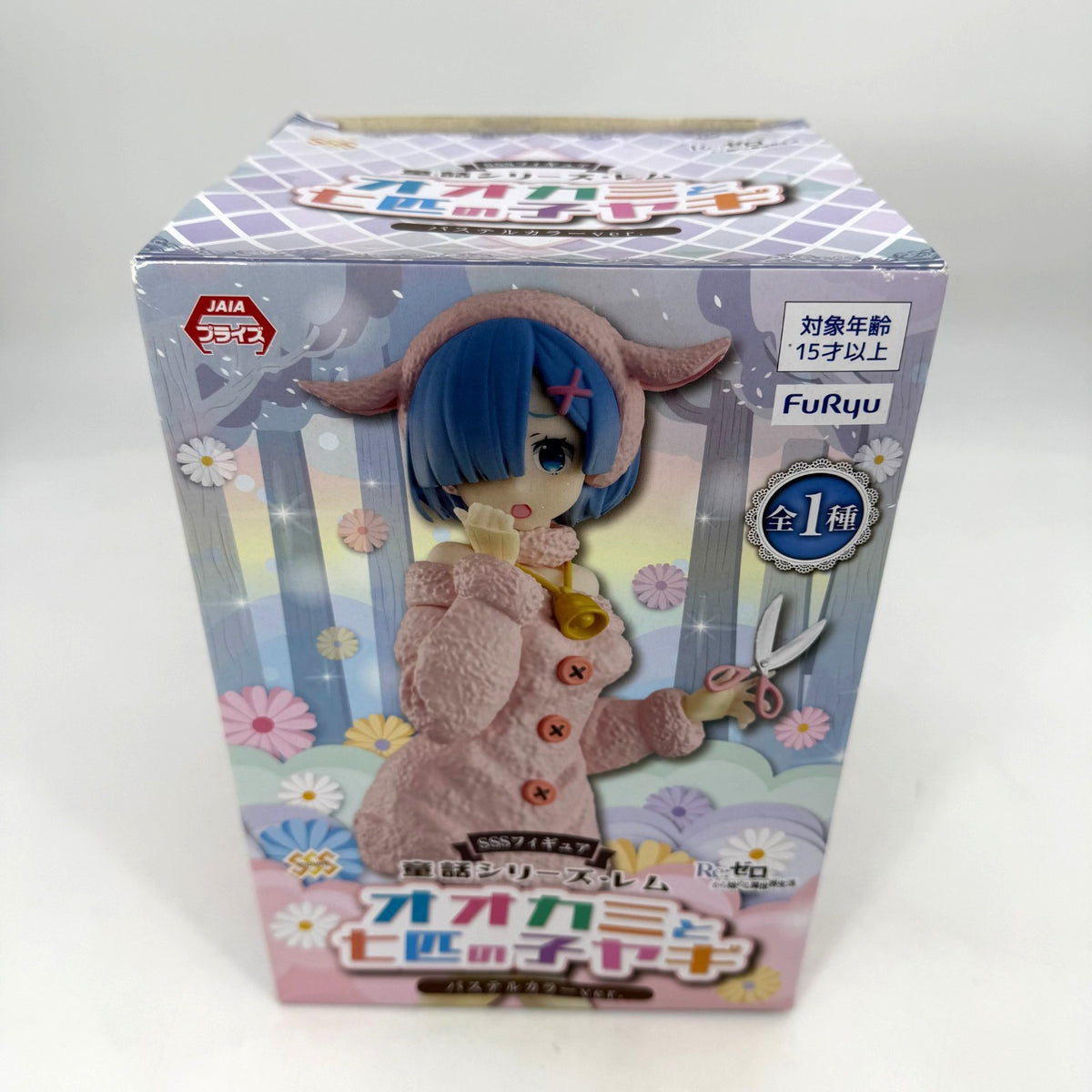 Rem Re ZERO The Wolf and the Seven Little Goats Pastel Color Ver FuRyu Figure
