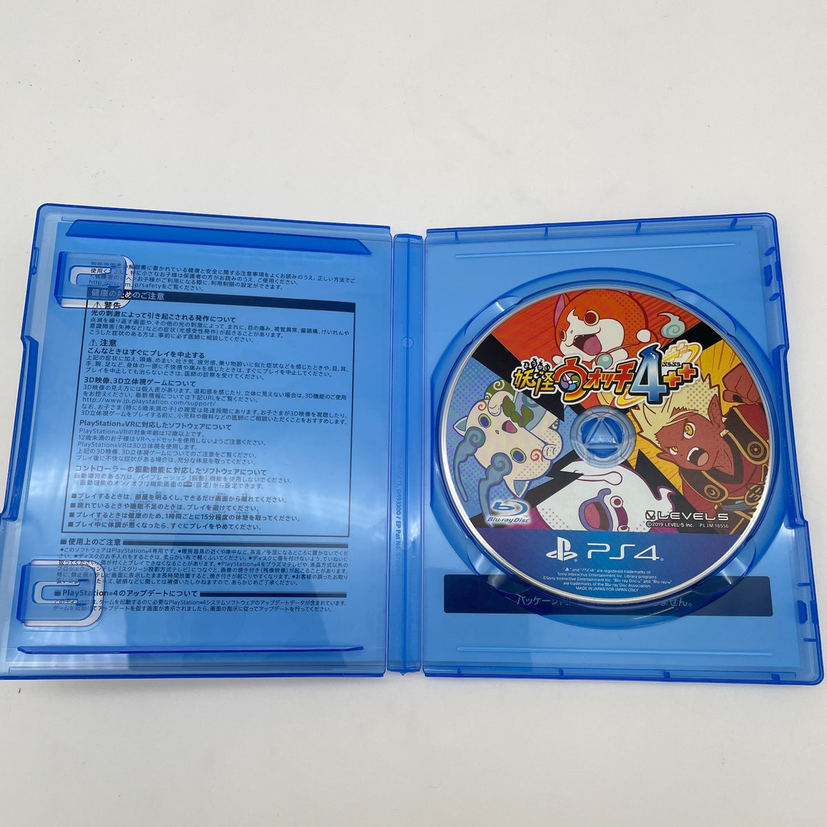 PS4 Yo-kai Yokai Watch 4++ Level 5 Sony Playstation 4 Japan Import