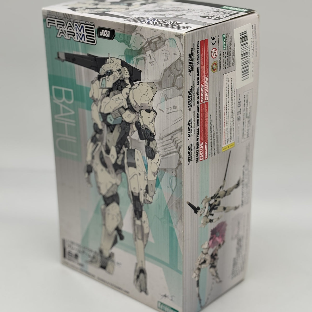 Frame Arms White Tiger 1/100 Scale Plastic Model Kit Figure Kotobukiya
