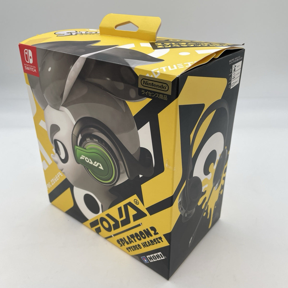 Splatoon 2 Headphones HORI NSW-047 Empera Hook HDP Nintendo Switch