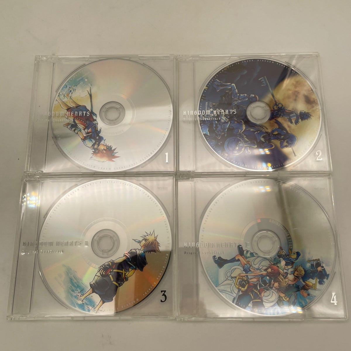 KINGDOM HEARTS Original Soundtrack COMPLETE Box CD set of 9 SQUARE ENIX Japan