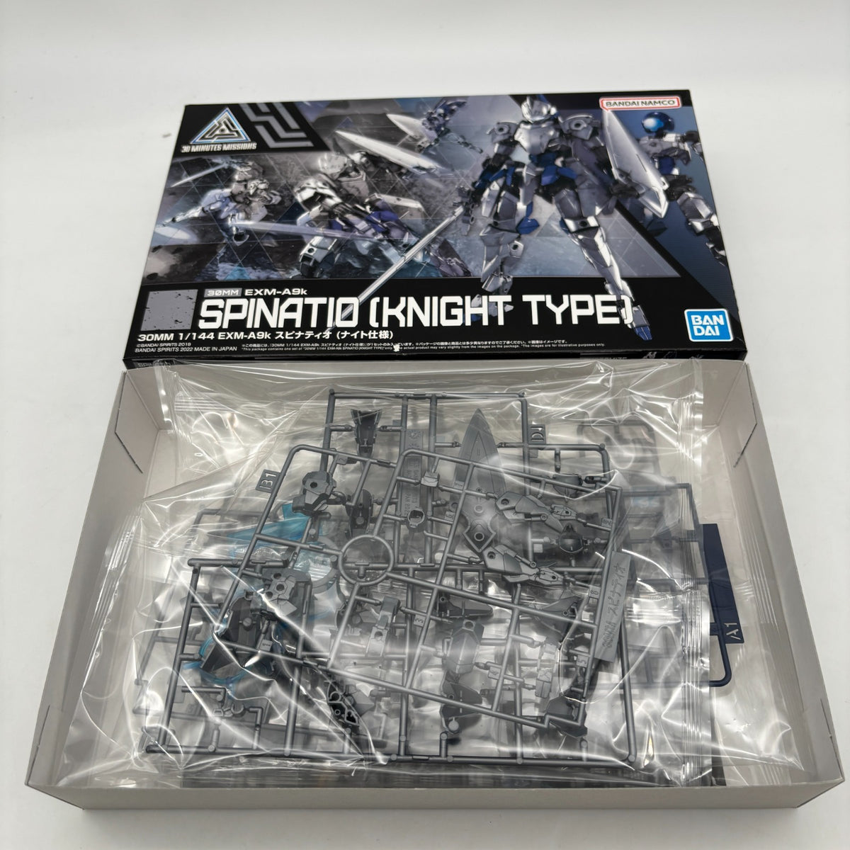 BANDAI 30MM(48) 1/144 30 Minutes Missions EXM-A9k Spinatio(Knight Type)Model Kit