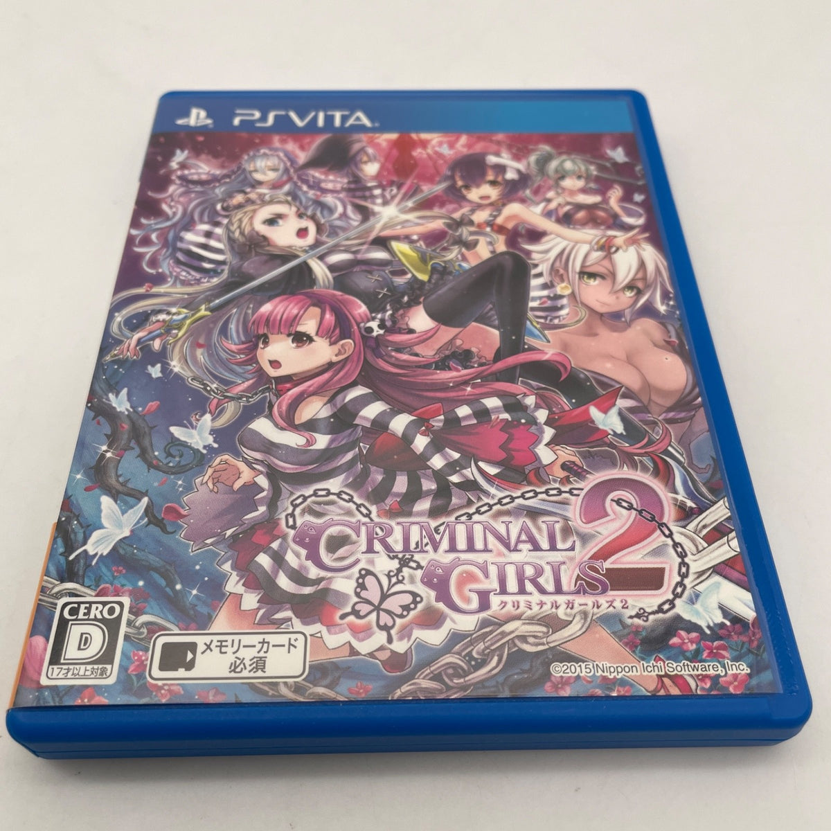 PS Vita Criminal Girls 2 Limited Edition w/SoundTrack Artbook Eyemask
