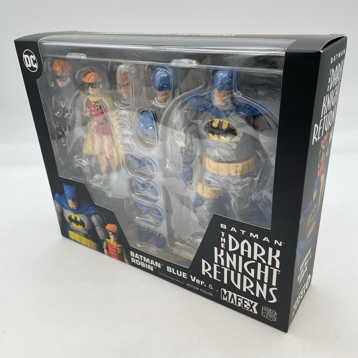 MAFEX Batman Blue Ver. & Robin The Dark Knight Returns Action Figure Medicom Toy