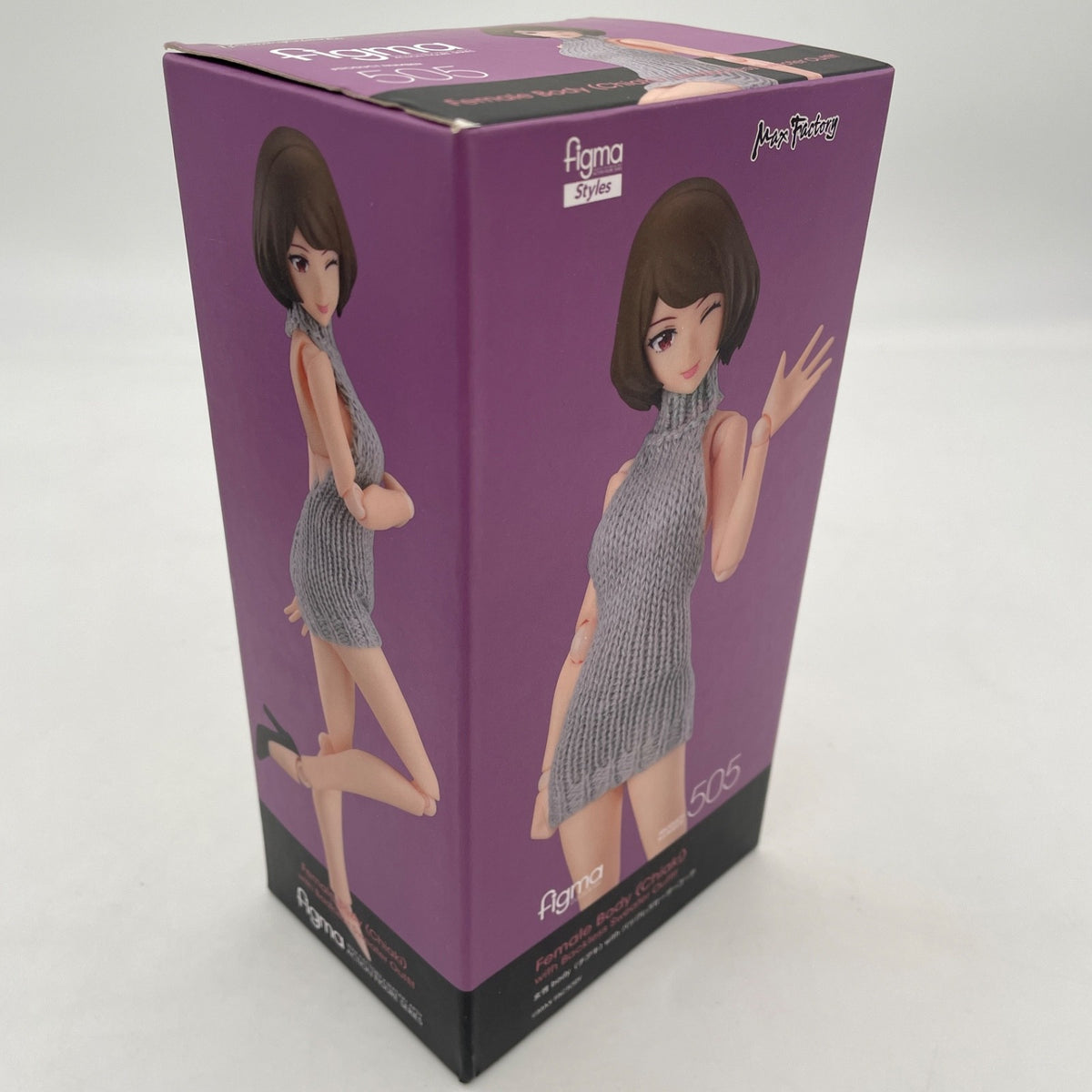 Max Factory figma Styles Female Body Chiaki with Backless sweater figure Japan