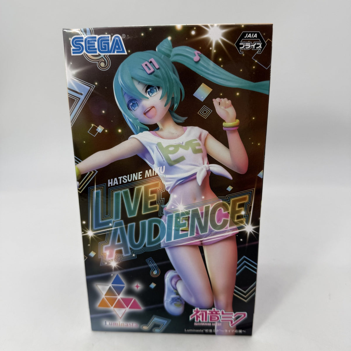 Hatsune Miku figure live support ver Luminasta SEGA From JP
