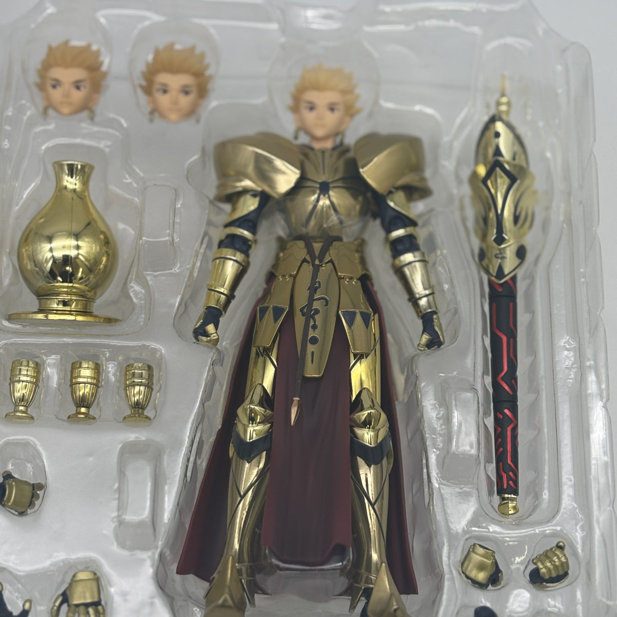 CHOGOKIN Fate/Zero Archer Action Figure Painted Bandai Tamashii Nations